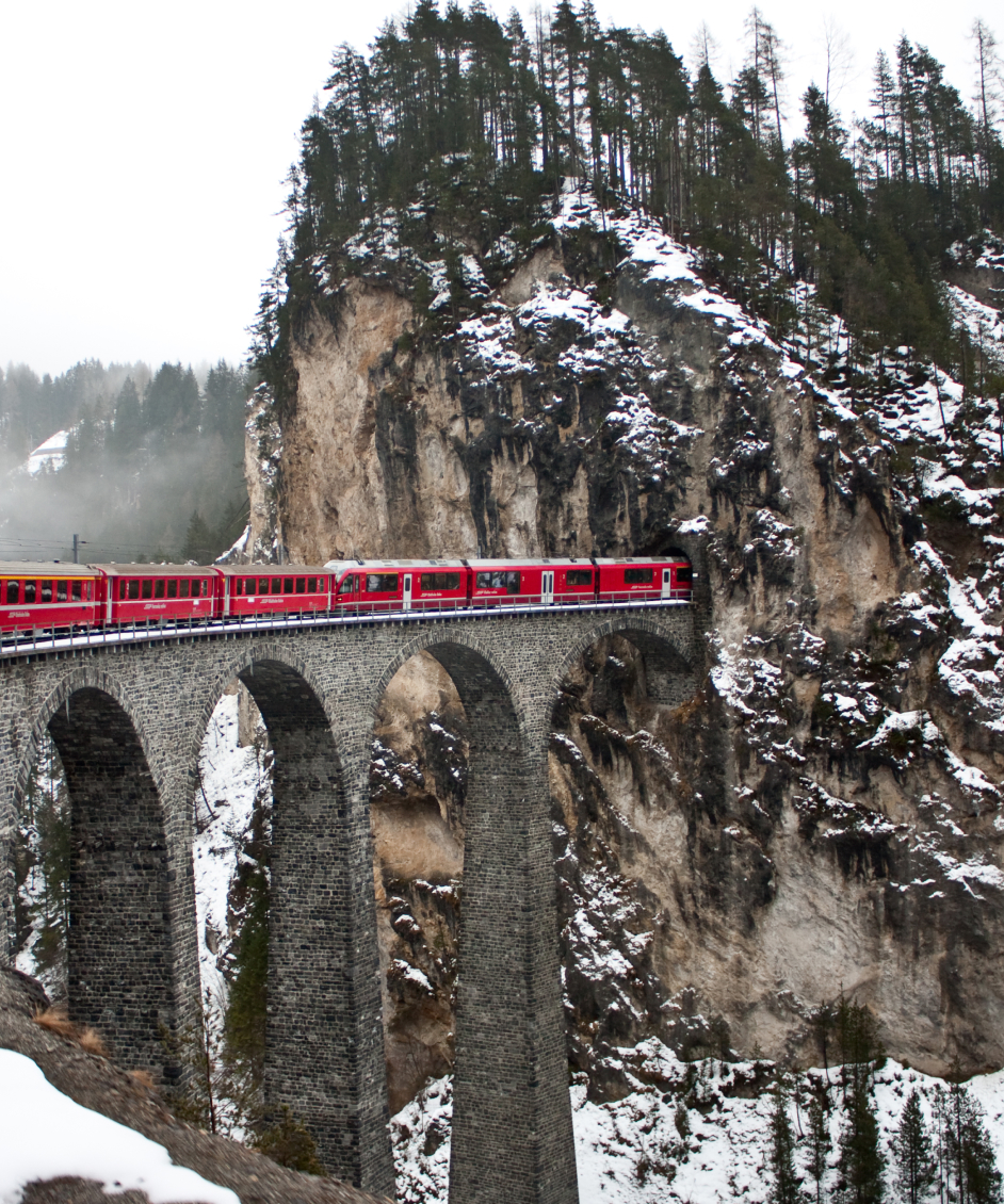 Rail tours of Switzerland